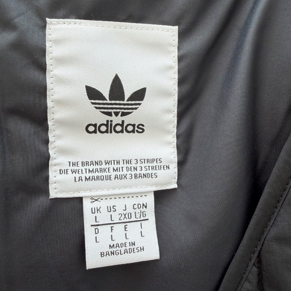 ADIDAS Original Men’s Full Zip R.Y.V. Padded Utility Vest Black Large - Picture 6 of 8